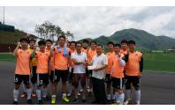 축구동호회 격려
